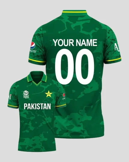 Pakistan Cricket World Cup Official Jersey 2021