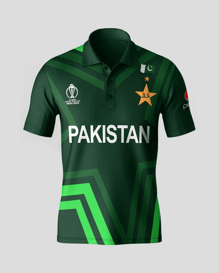 Babar Azam Official Jersey for Cricket World Cup 2023