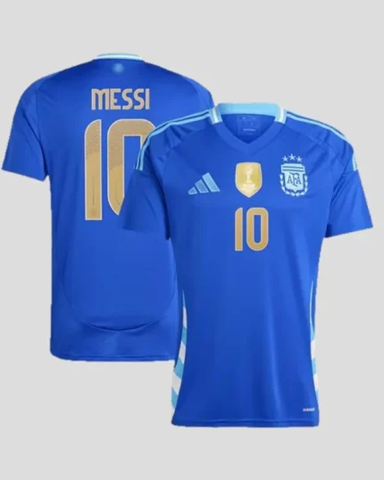 Messi Away Jersey Argentina