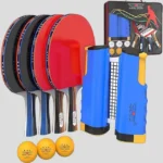 Ping Pong Paddles Set – Table Tennis Rackets and Balls