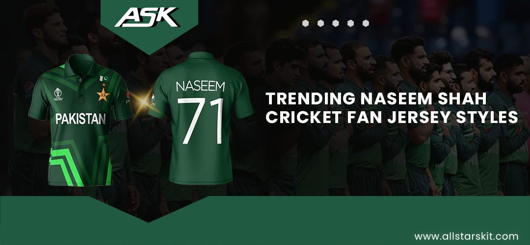 Trending Naseem Shah Cricket Fan Jersey Styles