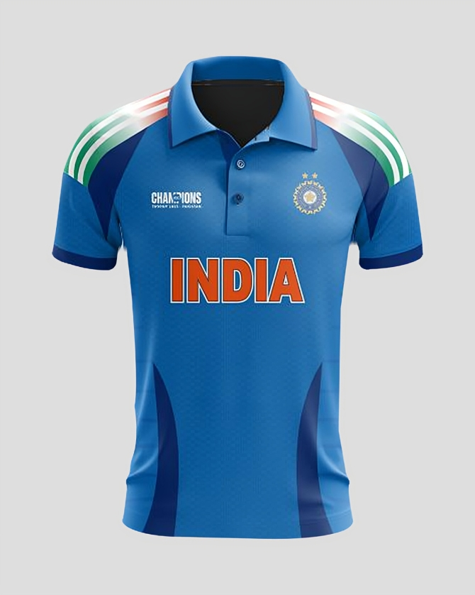 India Champions Trophy Jersey 2025, India CT 2025 Kits, Jersey