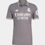 Real Madrid Third Charcoal Jersey 2025